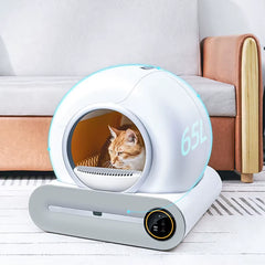 Automatic Smart Cat Litter Box Self Cleaning Fully Enclosed