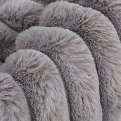 1X Plush Dog Stroller Mat Winter Warm Reusable Pet Stroller Pad/Liner