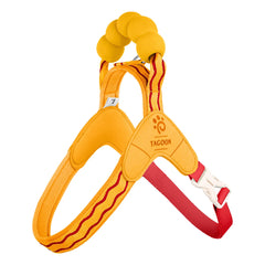 Breathable Soft Mesh Dog Harness - Lightweight Escape-Proof Cat Vest - Light Blue, Pink, Cream, Purple