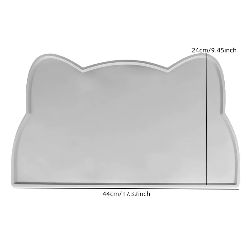 Silicone Pet Feeding Bowl Food Mat Non-Stick Waterproof