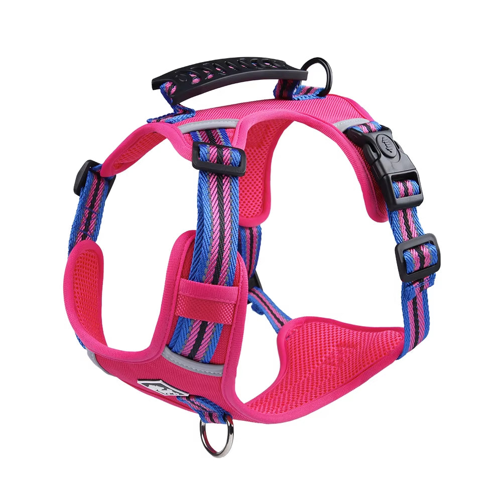 Pet Dog Harness Handle Puppy Collar Large Dog Lead Lightweight Walking Explosion-Proof Lift Dog Travel Harnesses Dog Leash