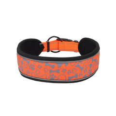 Reflective Dog Collar | Soft Padded Breathable Nylon Adjustable Pet Collar for Training Small, Medium, and Large Pets