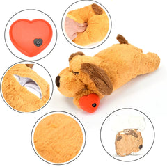 Sleep Aid Dog Heartbeat Toy - Behavioural Training/Anxiety Relief Soft Toy