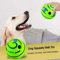 Giggle Sound Interactive Dog & Cat Ball - Glowing Motion-Activated Toy