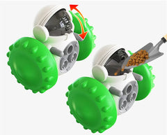 Interactive Cat & Dog Puzzle Toy - Robot Slow Feeder & IQ Treat Dispenser