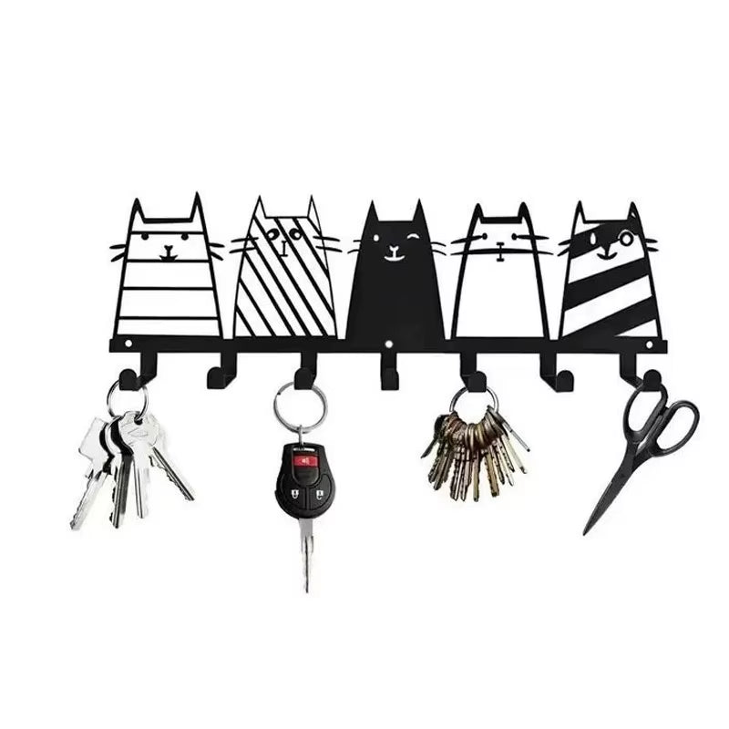 Cat Design Cute Key Hangers