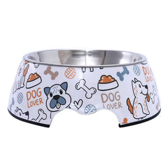 Stainless Steel Pet Bowl - Durable Food & Water Dish for Cats & Dogs