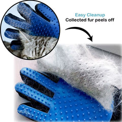 Pet Cat Grooming Gloves Cats Hair Brush and Comb Gloves to Bathe Dogs Cleaning Hair Removal for Dog Animal Use Accessoies