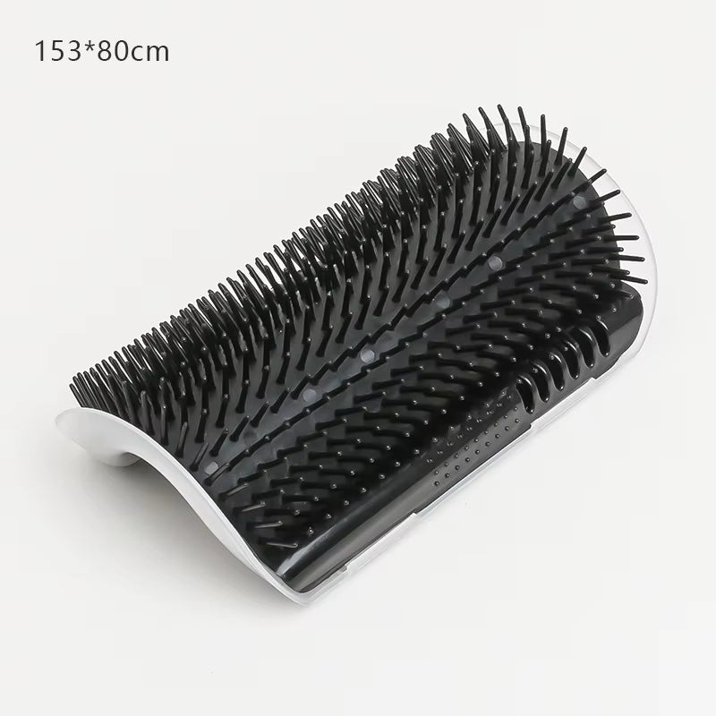 Cat Massage and Grooming Tool - Self-Cleaning Hair Removal Brush for Cats