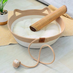 Super Large Wier Bed Scratching Post Inteated Semi-Closed Sle Pet House Four Seasons Universal for S Dogs Home