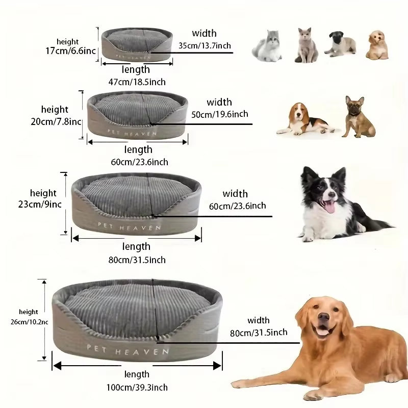 Super Soft Pet Washable Bed