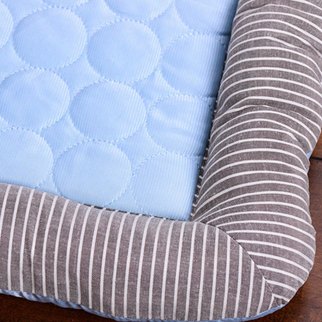Cooling Mat for Dogs and Cats - Soft, Breathable Ice Silk Pet Blanket for Summer Comfort
