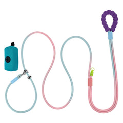 Dog Leash Pets Belt Puppy for Small Medium Dogs Outdoor Walking Reflective Elastic Buffer Pet Supplies Accessories Cross-Body