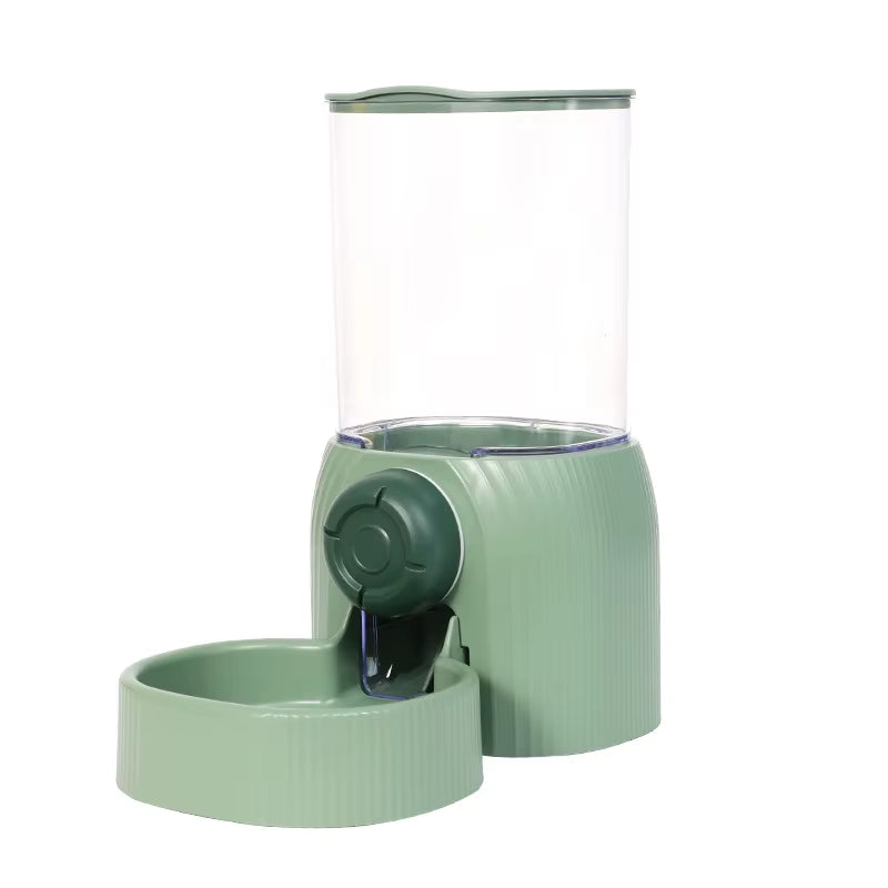 Hanging Automatic Pet Feeder & Waterer Set - Gravity Station for Cages