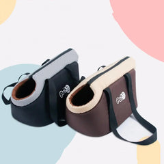 Soft-Sided Pet Carrier Tote - Breathable Travel Bag for Cats & Dogs