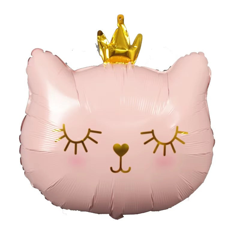 Cat Birthday Party Balloons