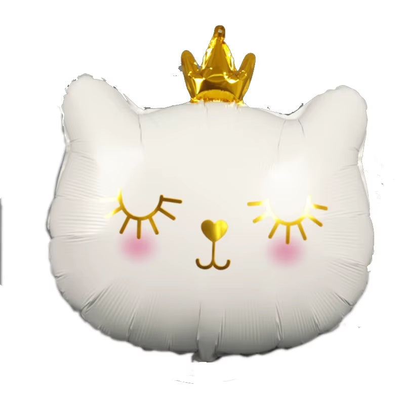 Cat Birthday Party Balloons