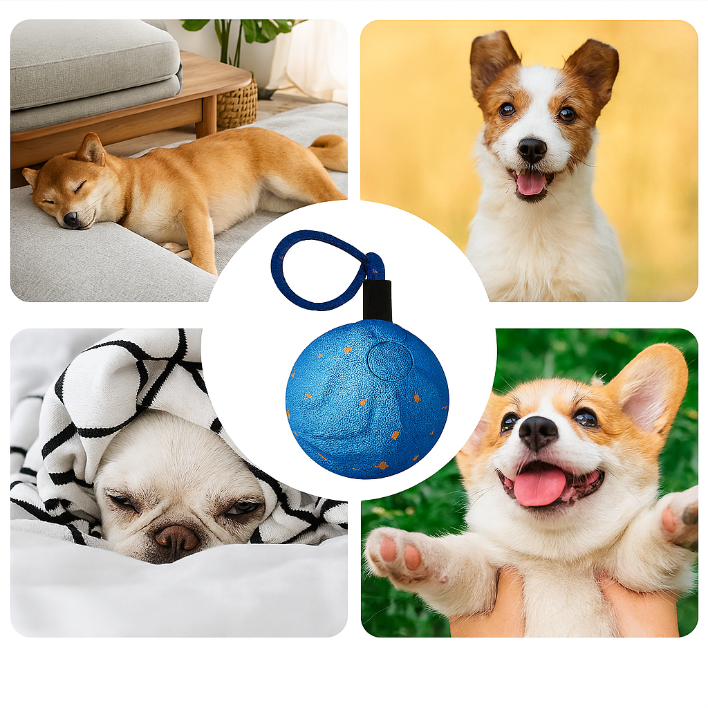 Wicked Interactive Smart Ball - Waterproof Bouncing Toy for Dogs & Cats