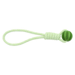 Interactive Rubber Reward Ball - Durable Tug & Treat Toy for Dogs & Cats