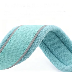 Cotton‑Linen Adjustable Dog Collar & Leash Set – Reflective, Comfortable, Durable Pet Collar for Small, Medium & Large Dogs