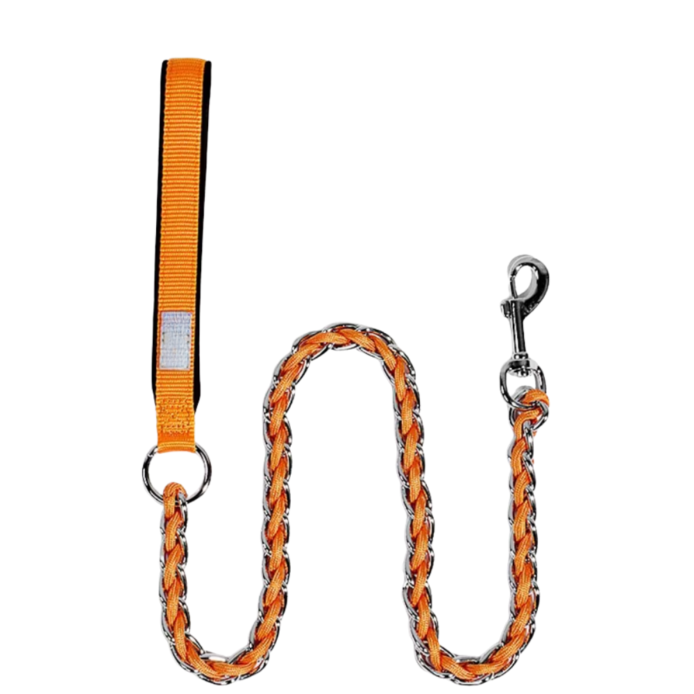 Bite‑Resistant Dog Leash and Collar Set with P‑Chain – Durable Anti‑Break Rope for Medium & Large Dogs