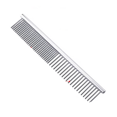 Professional Dog Grooming Scissors Set – 6 Inch Stainless Steel Pet Hair Cutting Kit with Thinning, Straight & Curved Shears + Comb