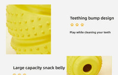 Bumped Rubber Leaking Food Toy Pet Dog Leaking Food Educational Toy Grenade Bite Resistance