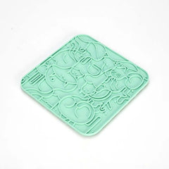 2026 anti Choking Silicone Pet Licking Mat with Suction Cup Slow Feeding Mat for Dogs Cats