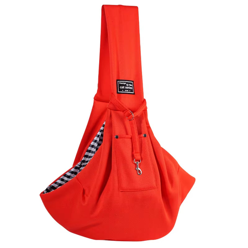 Portable Pet Shoulder Bag Phone Pocket Outdoor Carrier Dog Cat Bag Puppy Kitten Travel Handbag