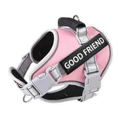 Dog Harness for Small & Medium Dogs, Adjustable Reflective Pet Vest Harness for Outdoor Walking