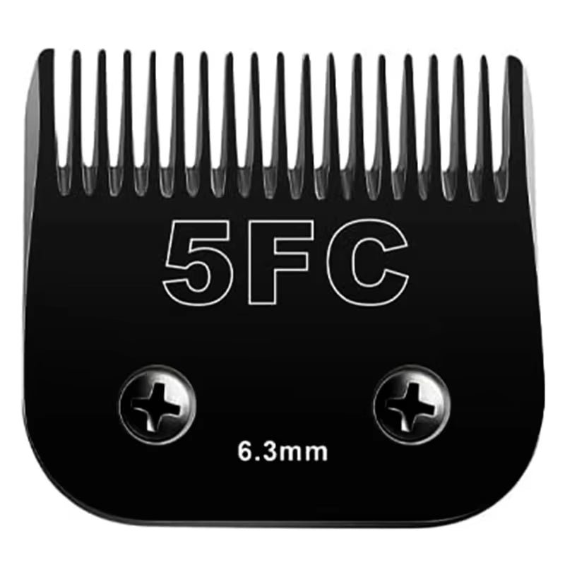 Professional Detachable Pet Hair Trimmer Blade Compatible with Wahl KM, Andis, and Oster A5 Clippers for Grooming