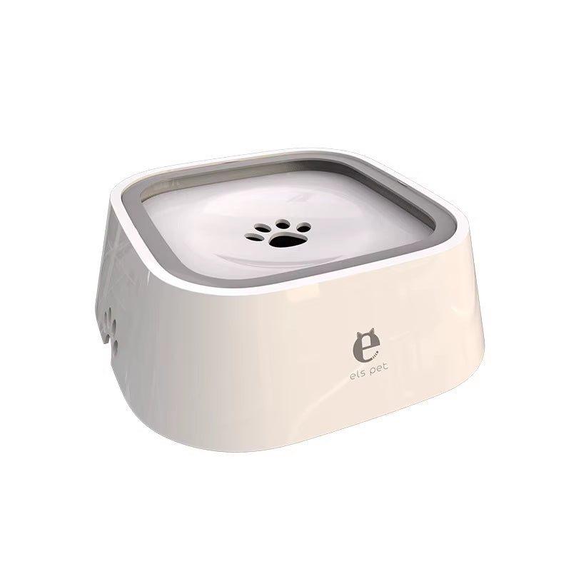 Pet Fountain with Anti-Overflow and Slow Water Feeding Features for Cats and Dogs