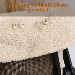 Dog Stroller Pad Winter Dog Cat Stroller Cushion Mat Liners Magnetic