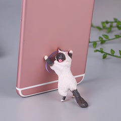 Cute Cat Cartoon Cell Phone Holder