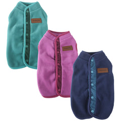 Cozy Fleece Winter Vest: Premium Cotton Button-Up Jacket for All Sizes