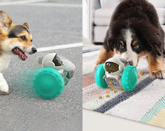 Interactive Cat & Dog Puzzle Toy - Robot Slow Feeder & IQ Treat Dispenser