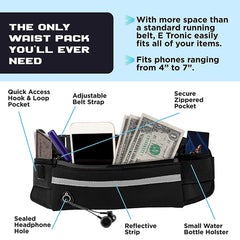 Hands‑Free Reflective Dog Leash – Adjustable Elastic Waist Belt & Traction Rope for Running and Walking