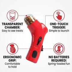 Pet Treat Launcher – Interactive Snack Catapult for Cats & Dogs