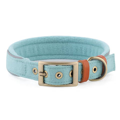Cotton‑Linen Adjustable Dog Collar & Leash Set – Reflective, Comfortable, Durable Pet Collar for Small, Medium & Large Dogs