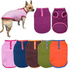 Winter Dog Clothes Soft Fleece