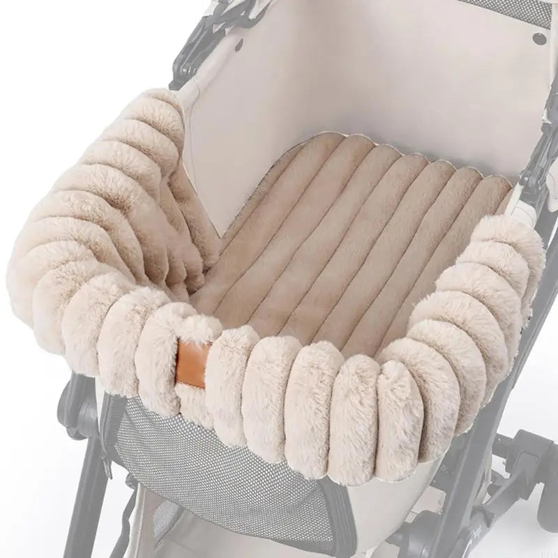 Pet Stroller Cushion – Soft Removable Mat for Dog & Cat Strollers