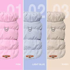 Soft Warm Dog Clothes Winter Padded Puppy Cat Coat Jacket for Small Medium Dogs Chihuahua French Bulldog Poodle Vest Pet Outfit