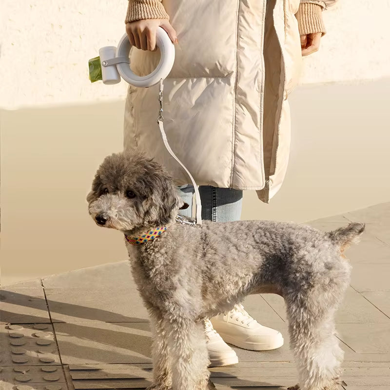 Moestar Dog Poop Bags Dispenser Holders Leash Accessories Portable Durable for Pet Walking Ease