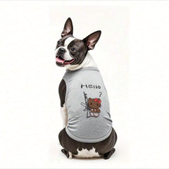 Sanrio Printed Pet Vest Made of Fiber Material for Indoor and Outdoor Leisure, Entertainment, Cat and Dog Clothing