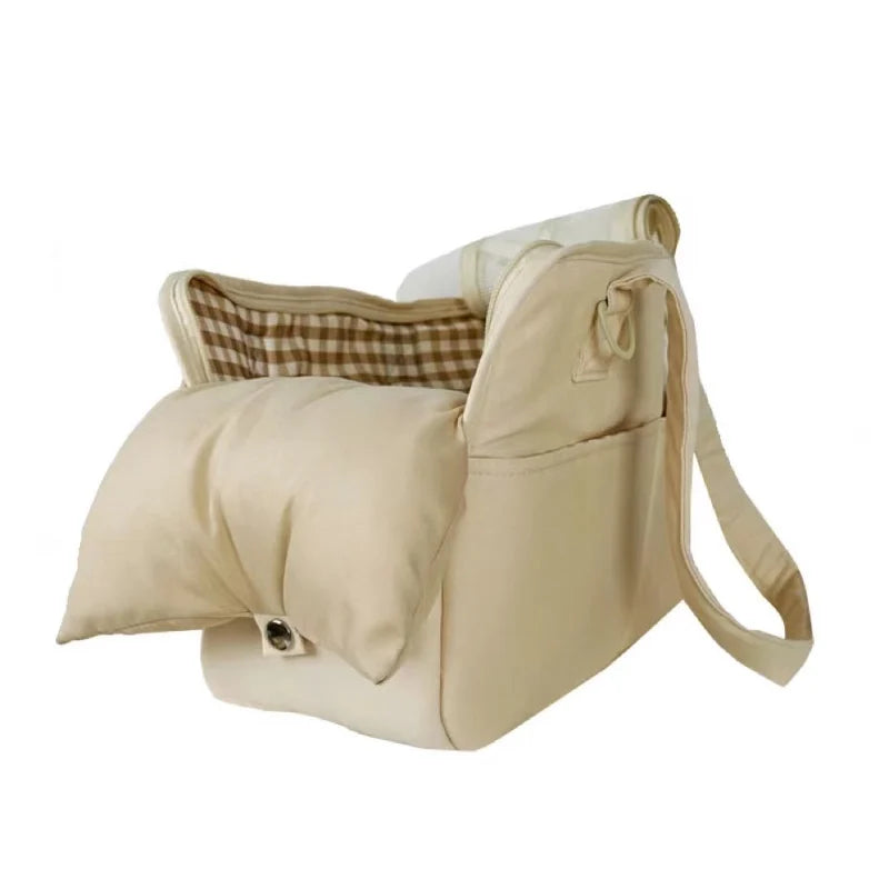 Portable Shoulder Handbag Dog Carrier for Small Pets - Ideal for Chihuahuas and Yorkshires
