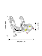 Cat Shaped Pendants For Bracelet & Necklace