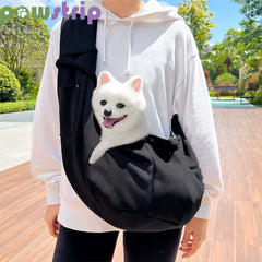 Outdoor Pet Carrier Bag Portable Shoulder Bag Cat Walking Bag Travel Transport Bag for Small Dogs Cats within 7.5Kg Pet Supplies