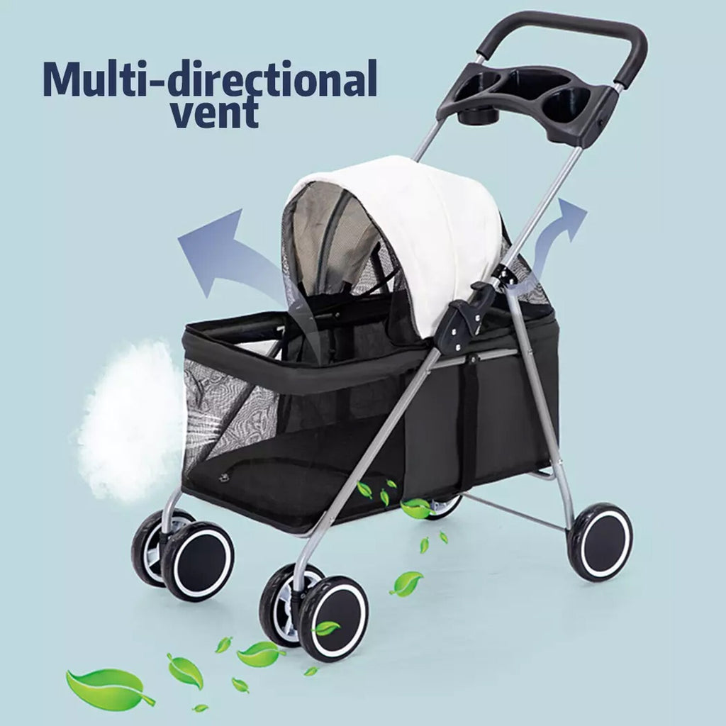 Dog Strollers Baby Stroller Pet Stroller Cat Carrier Pushchair Prams Dog Prams