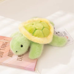 Cute Desktop Animal Plush Toy Magnetic Suction Soft Plush Dolls Rabbit Panda Penguin Dog Cat Tortoise Soft Doll Funny Decor Gift