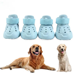Reflective Strip Design Dog Shoes - Non Slip WaterProof